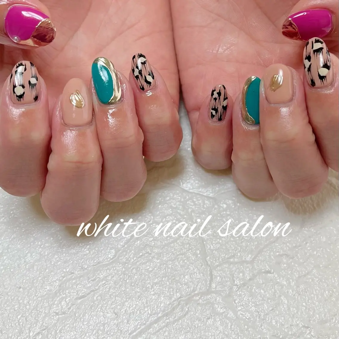 ネイル ハンドネイル white nail salonのネイルデザイン