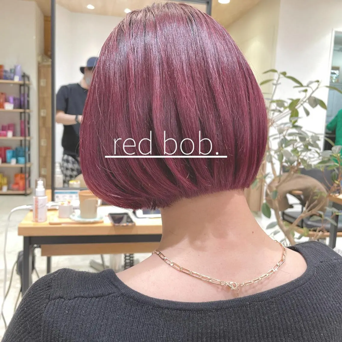 ショート カラー ヘアカラー 似合わせ レイヤー須川のヘアスタイル
