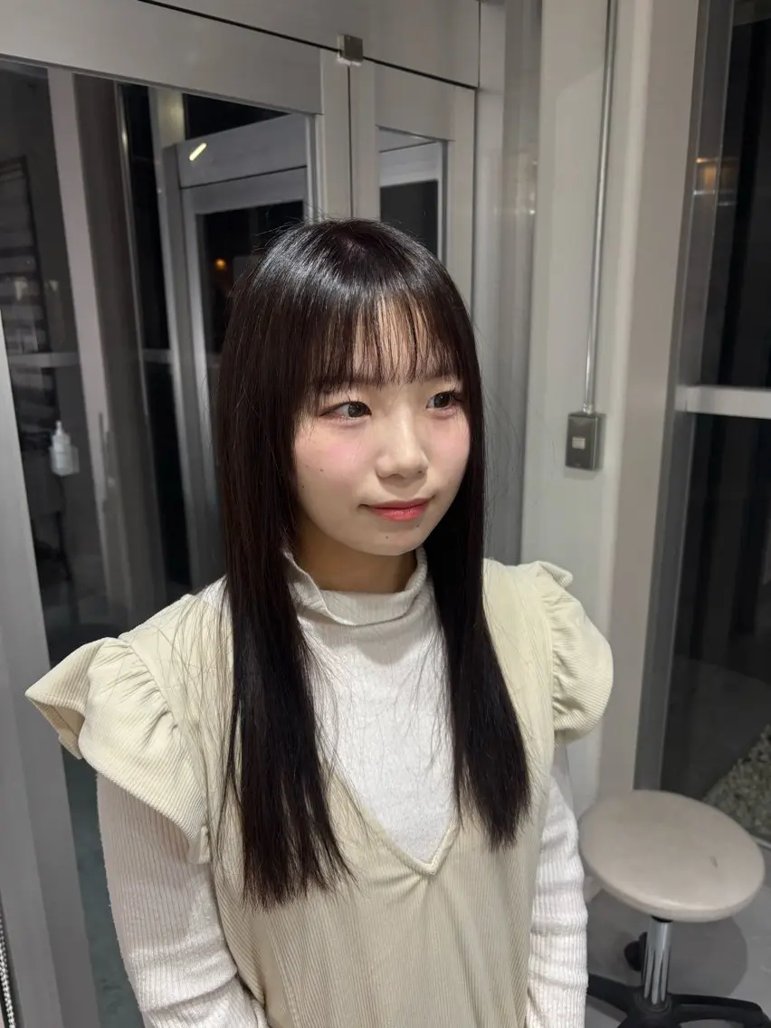 ミディアム ピンクブラウン ヘアカラー Gdobant こーしのヘアスタイル