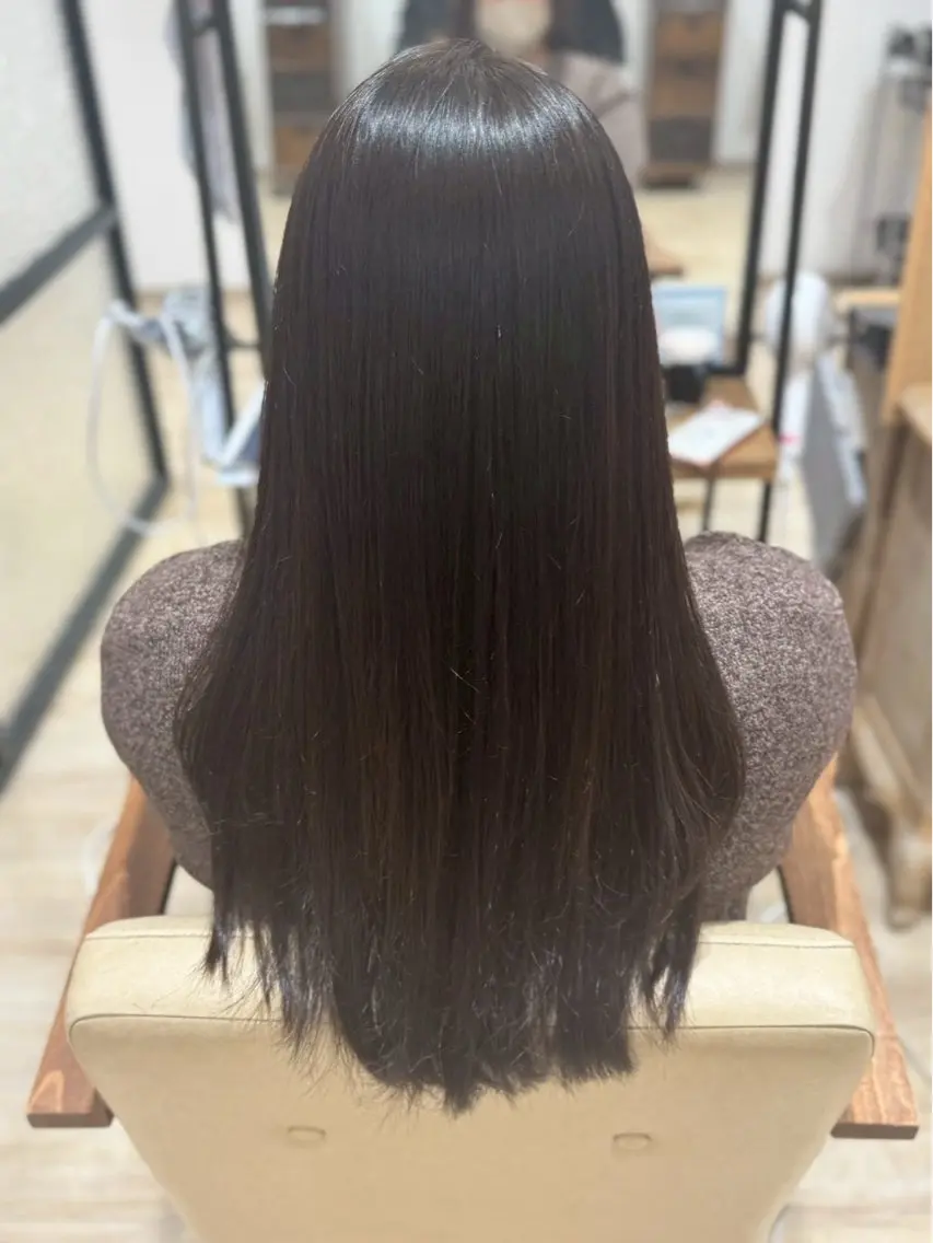 ロング トリートメント ヘアセット 三輪 あおいのヘアスタイル