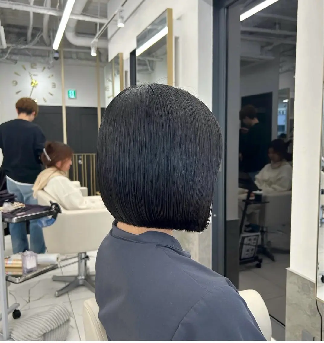 ミディアム 林 唯翔のヘアスタイル