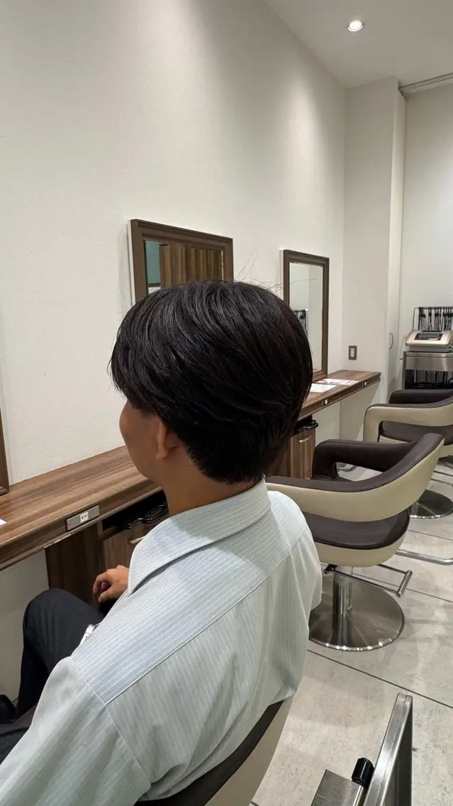 メンズ マッシュ 刈り上げ カット 薮押 いづみのヘアスタイル