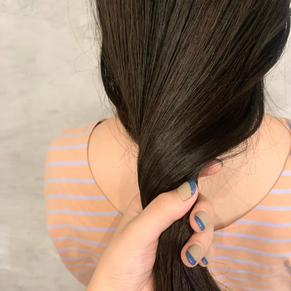 カラー みうら ありさのヘアスタイル