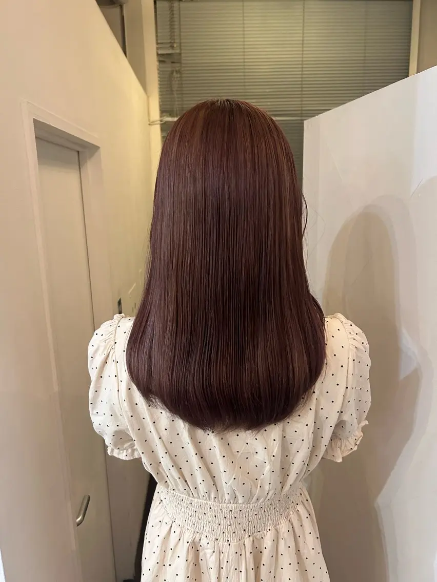 カラー かがやしづ ⭐️カラーモデルのヘアスタイル