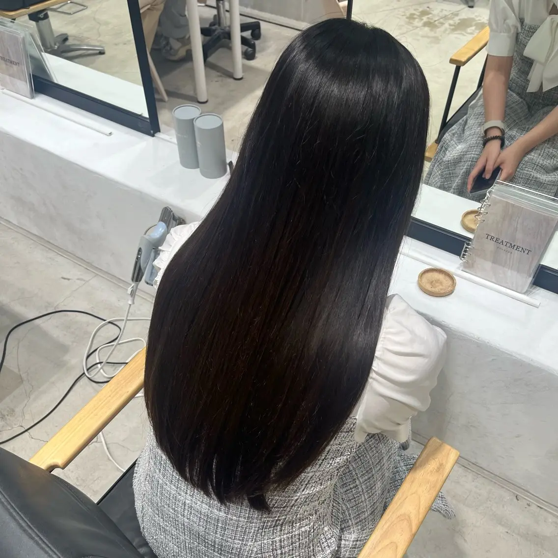 縮毛矯正➕Silk Treatmentの写真