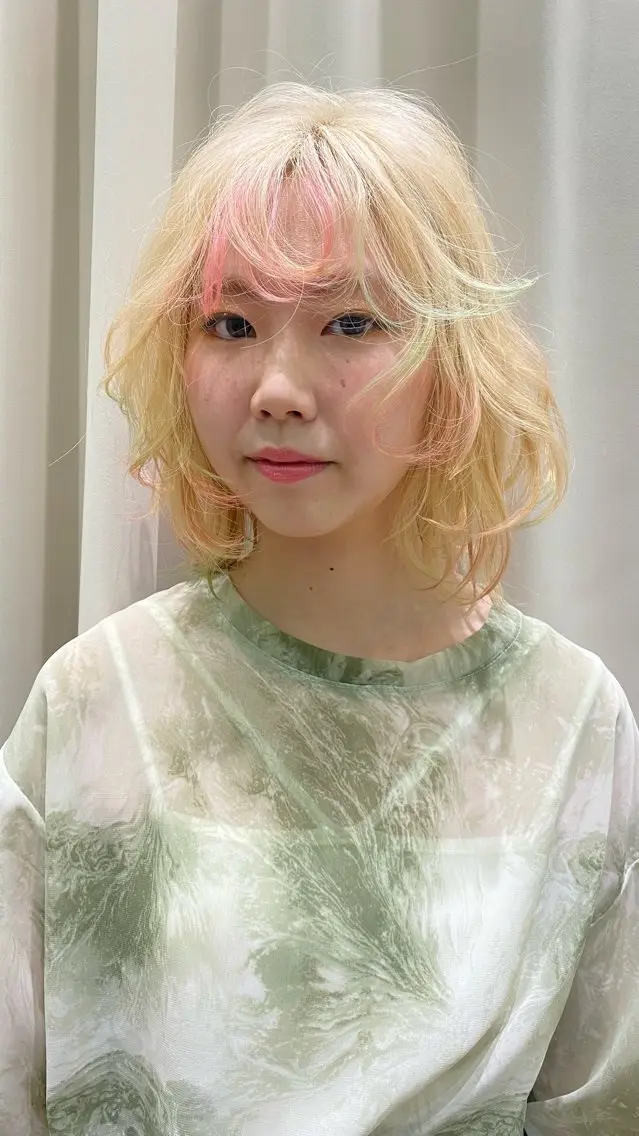 ミディアム カラー カット ヘアカラー むらたみずき /大宮ボブ、ショートのヘアスタイル