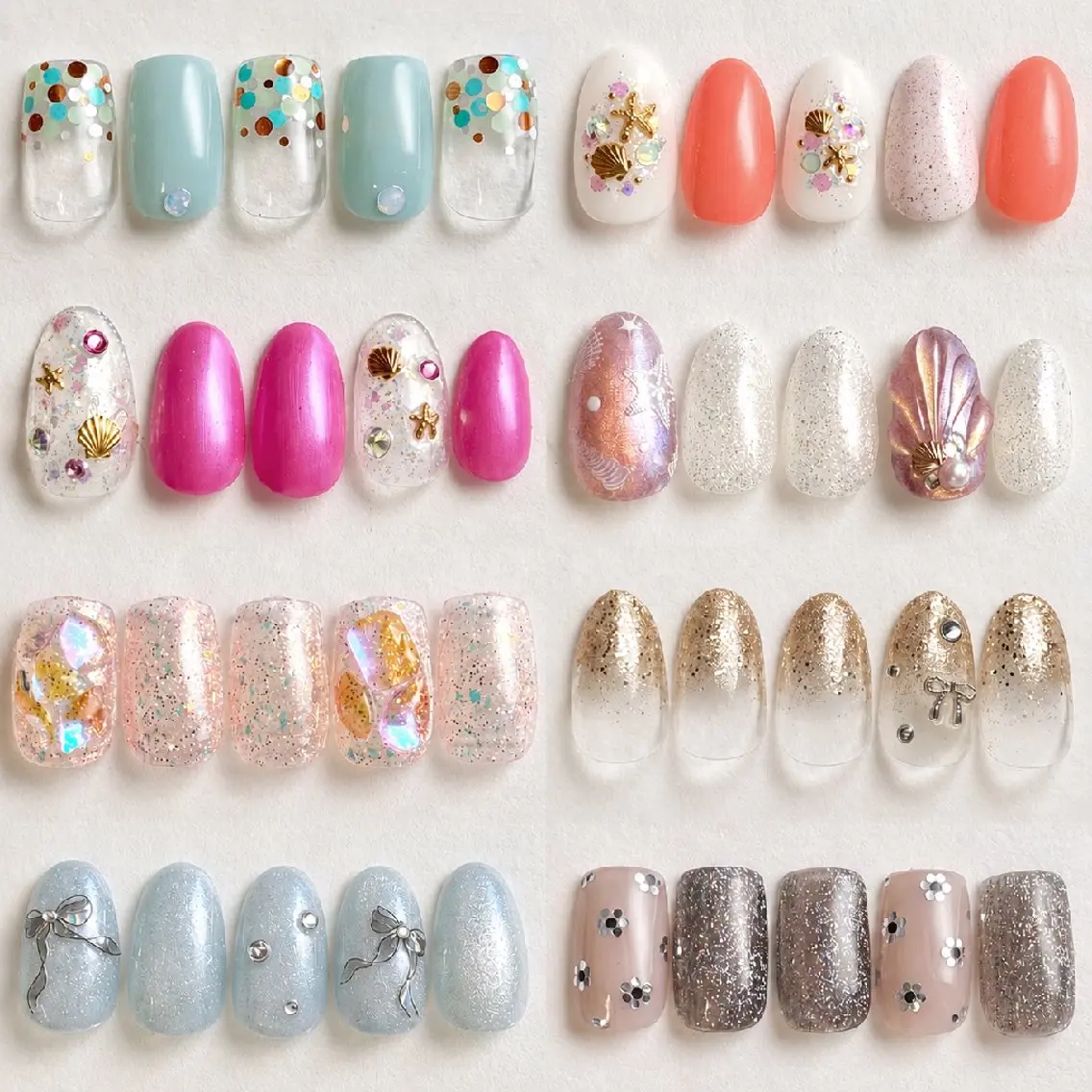 ネイル ジェルネイル ガーリー オフィスネイル ハンドネイル muum_nail 新宿2分 三丁目1分のネイルデザイン
