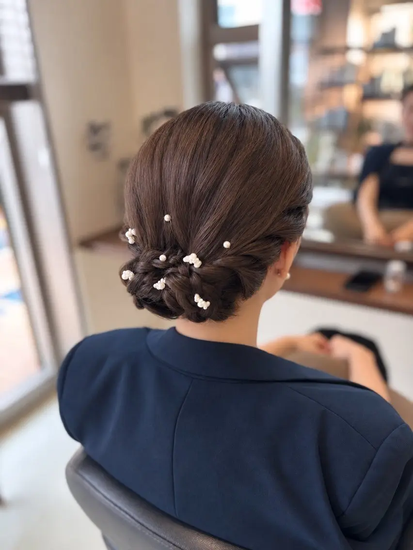 ヘアセット 💛 みおのヘアスタイル