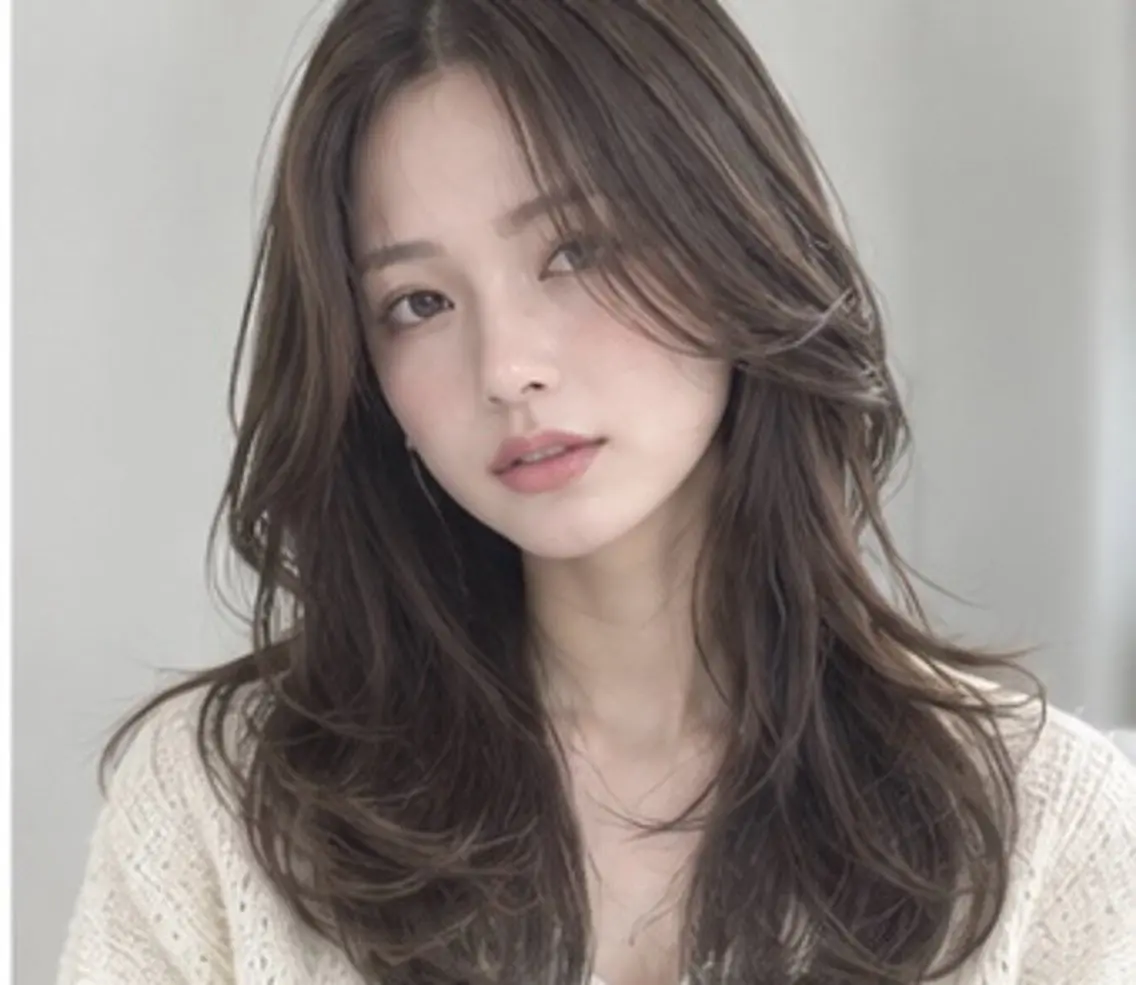 ロング 大竹 椿咲のヘアスタイル