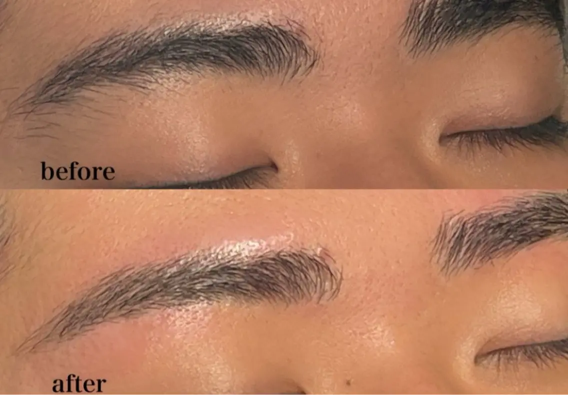 メンズ アイブロウ ワックス脱毛 眉カット その他(アイブロウ) ✨髪質改善カラー✨ ななみのヘアスタイル