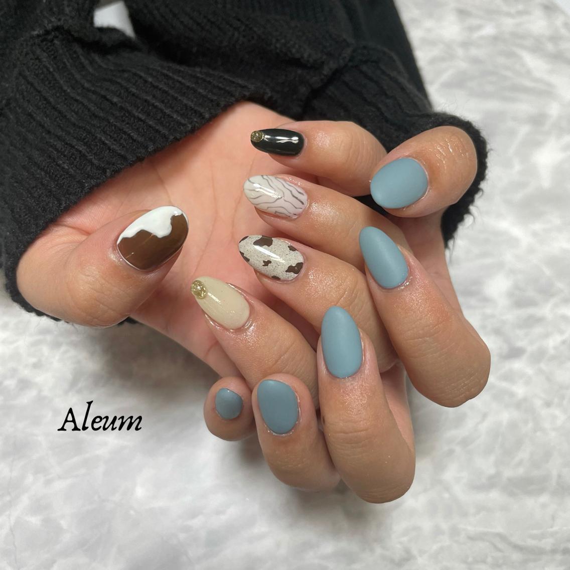ネイル ハンドネイル Nail Salon Aleumのネイルデザイン