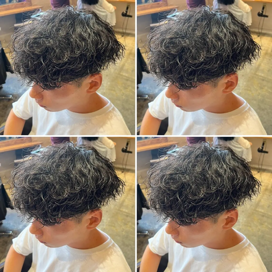 パーマ メンズ カット パーマ トリートメント ヘアセット メンズパーマ特化 店長望月謙二郎のヘアスタイル