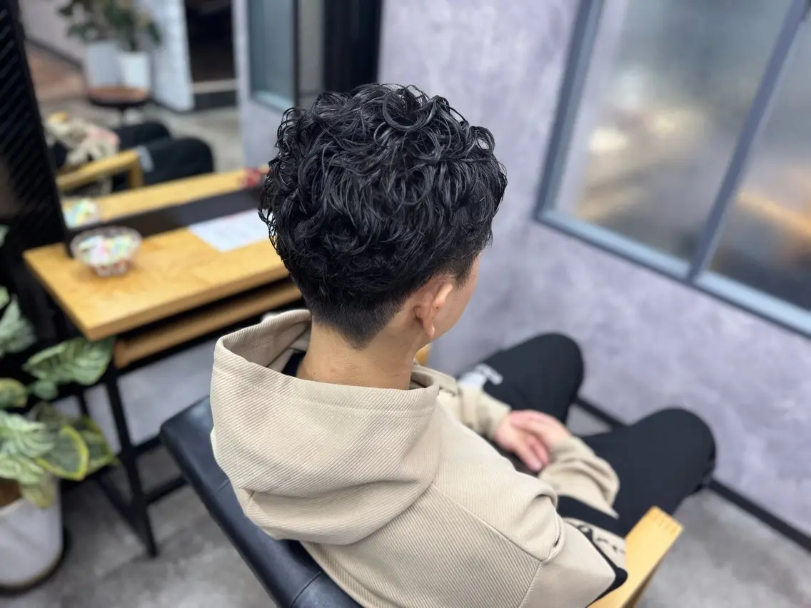 パーマ メンズ カット パーマ 髪質改善/似合わせ パーマ/yumikaのヘアスタイル
