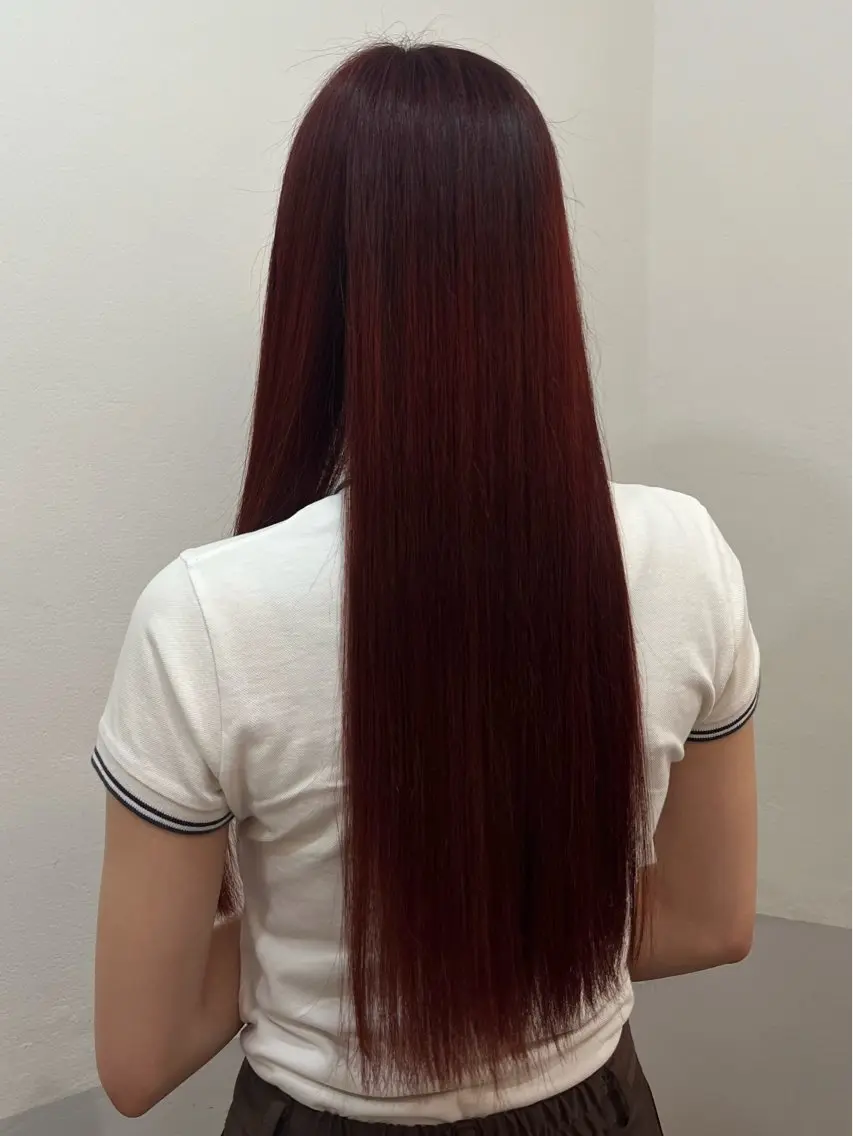ロング カラー ブリーチ 透明感カラー デザインカラー ハイトーンカラー ブリーチなしカラー ヘアカラー トリートメント sayuri /大阪・心斎橋美容師のヘアスタイル