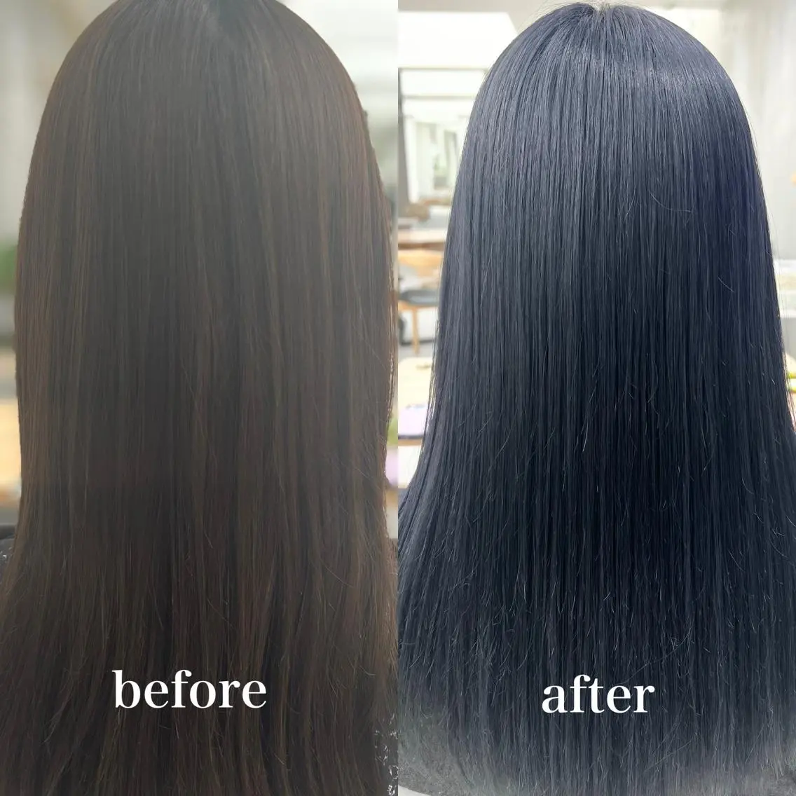 セミロング カラー ブリーチ カット ヘアカラー トリートメント 【くせ毛さんのお悩み 解決🍀】栗橋のヘアスタイル