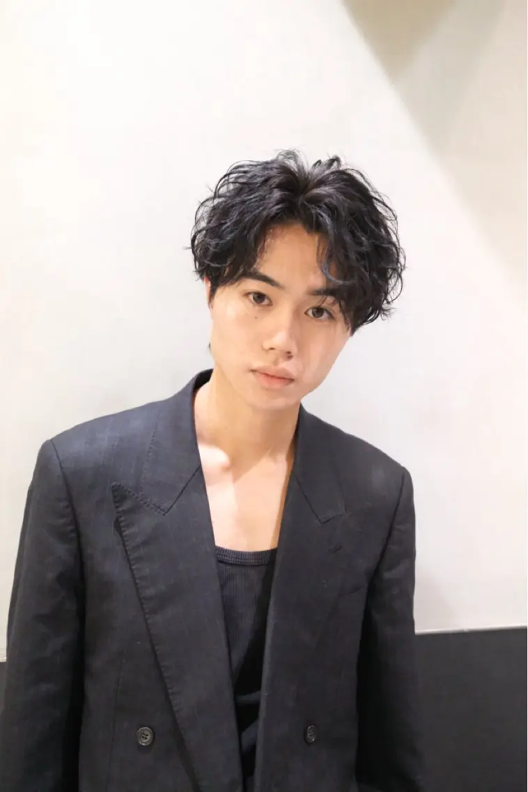 ショート ヘアアレンジ メンズ 【池袋メンズ特化】 金本佐介のヘアスタイル