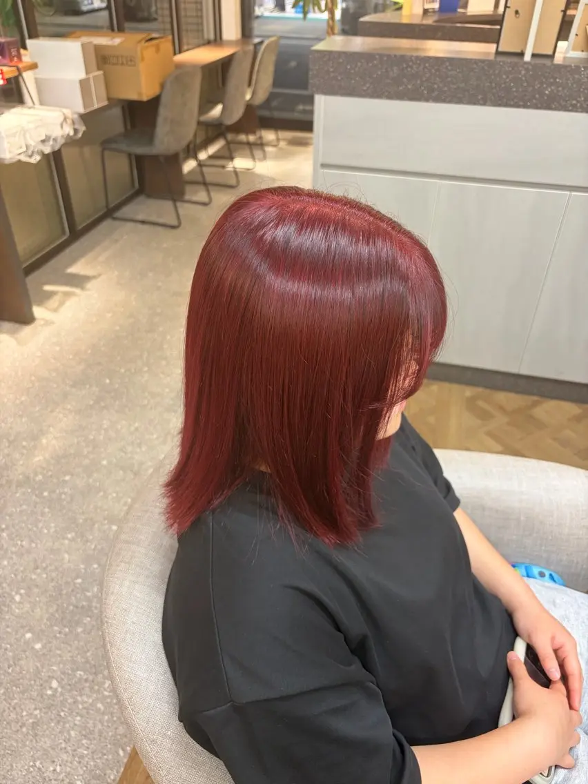ミディアム ヘアカラー mana / matisseのヘアスタイル