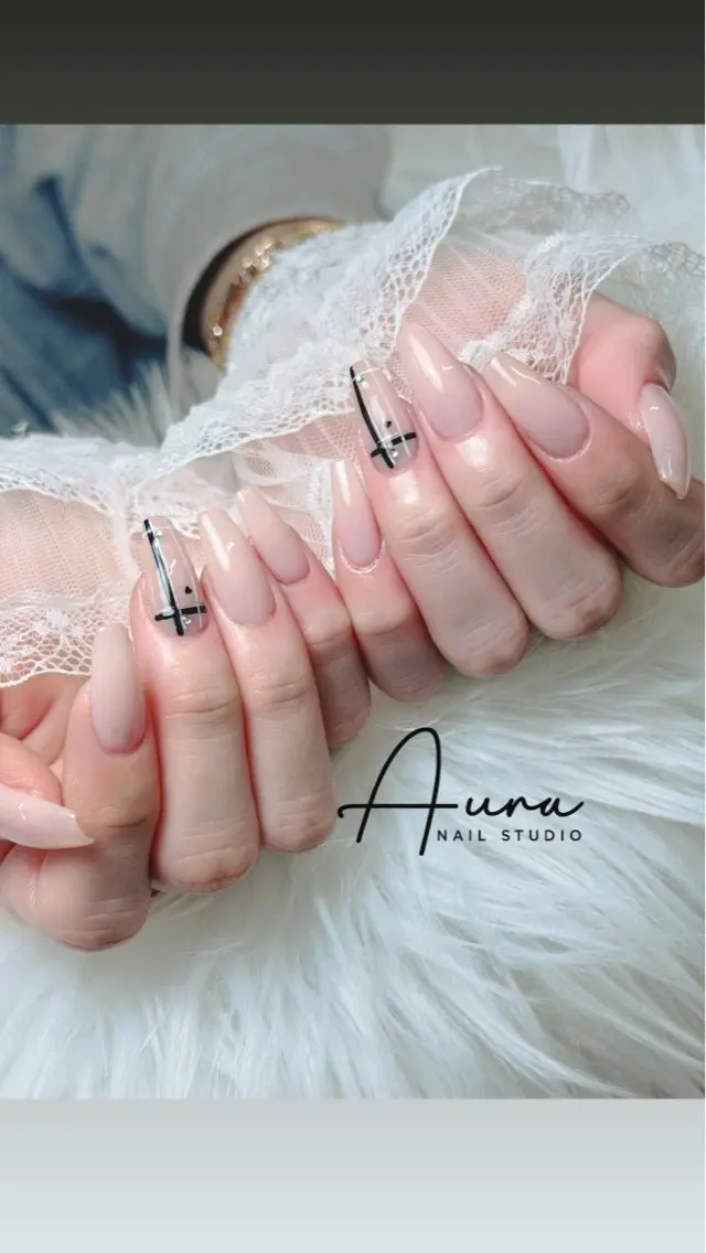 ネイル ハンドネイル Aura Nail HanNaのネイルデザイン