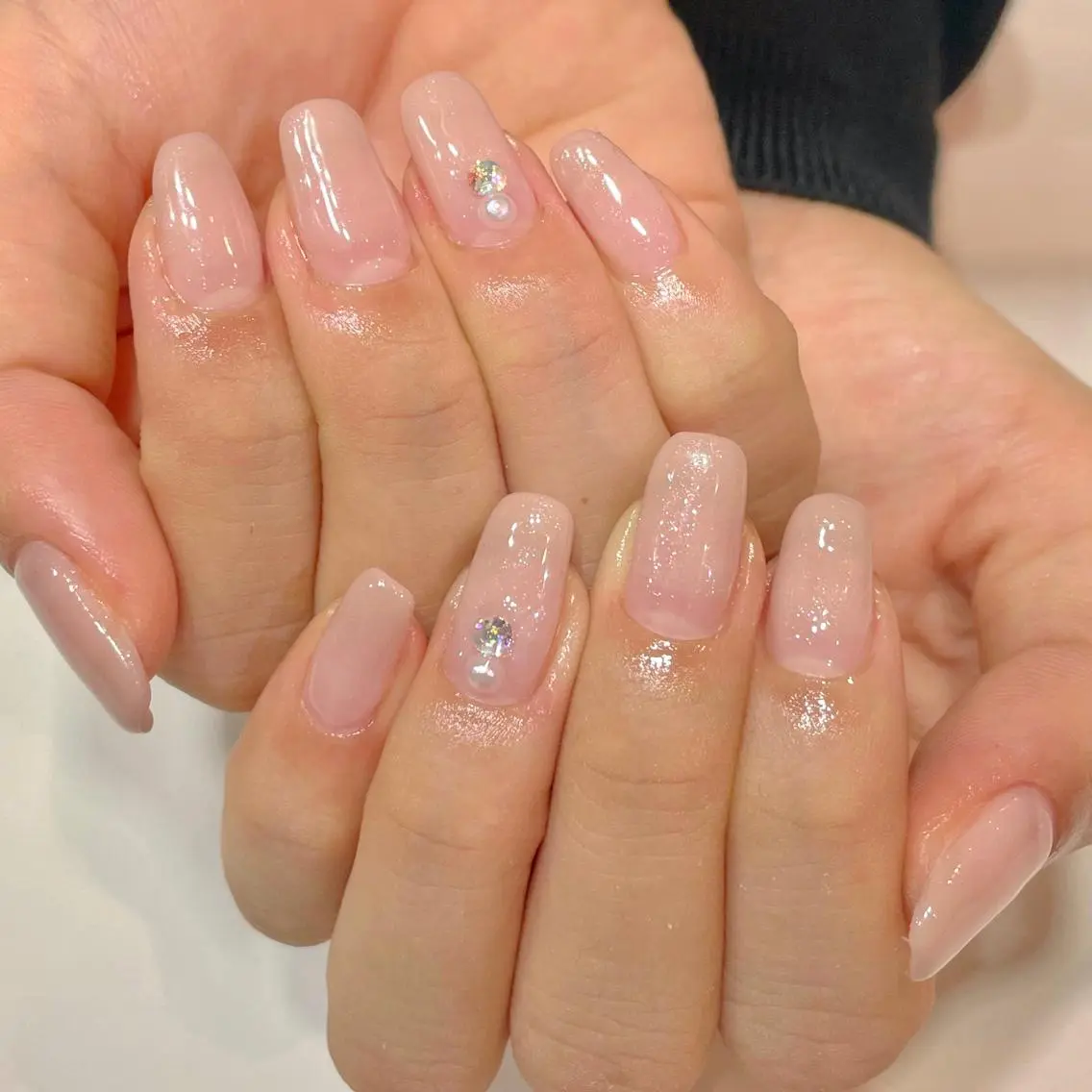 ネイル オーロラネイル グラデーション MADDYNAILS ✴︎柏痛ネイルのネイルデザイン