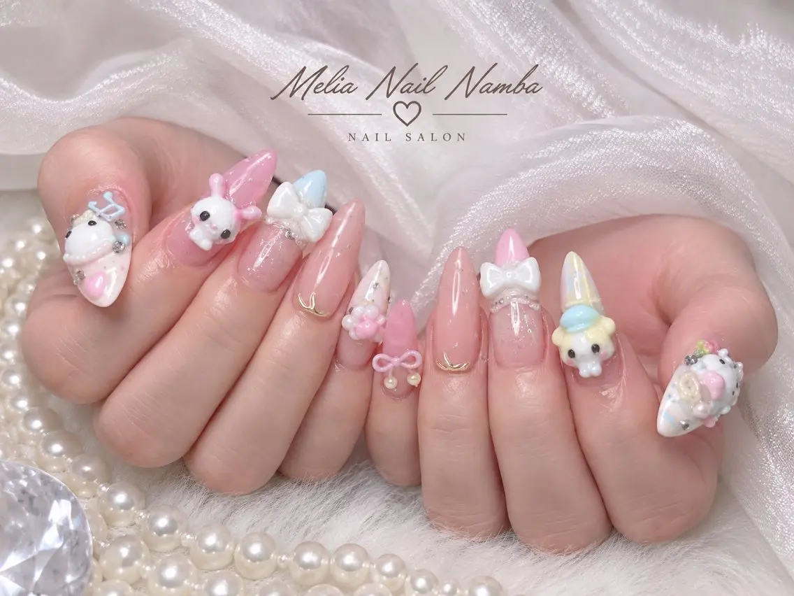 ネイル ハンドネイル ハンドケア Melia Nailsのネイルデザイン