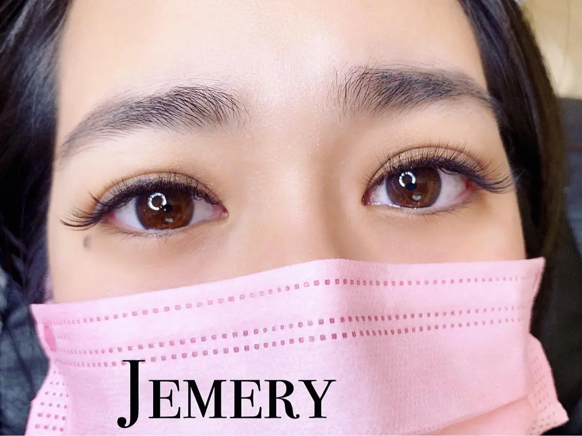マツエク・マツパ 目尻長め マツエク 💎 Jemery 💎のマツエク・マツパデザイン