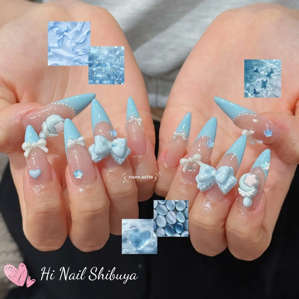 セミロング ハンドネイル Hi Nail Salonのネイルデザイン