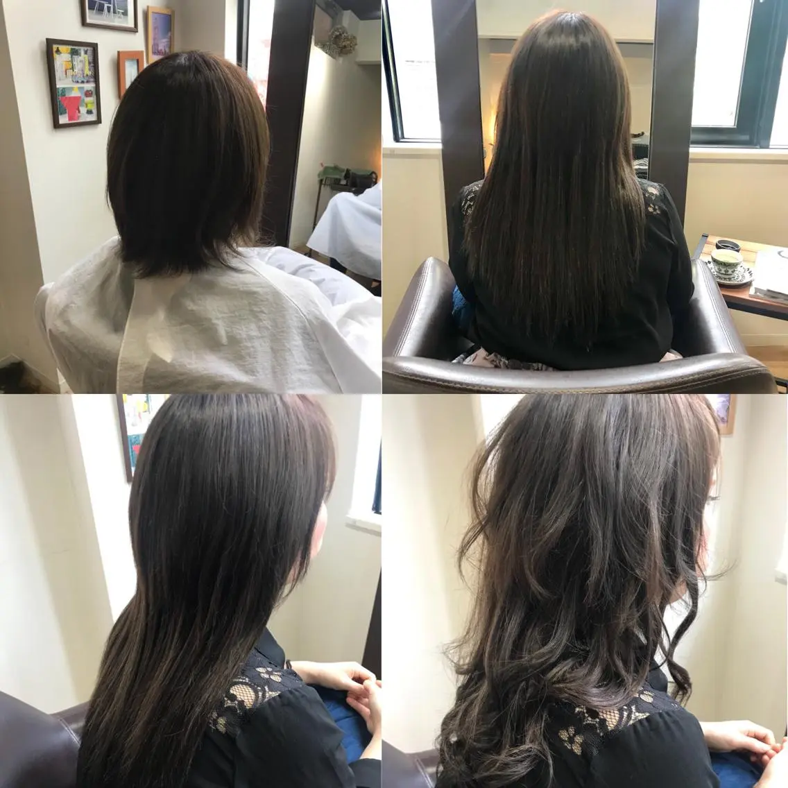 ミディアム カット エクステ Orque deux 伊藤丈晴のヘアスタイル