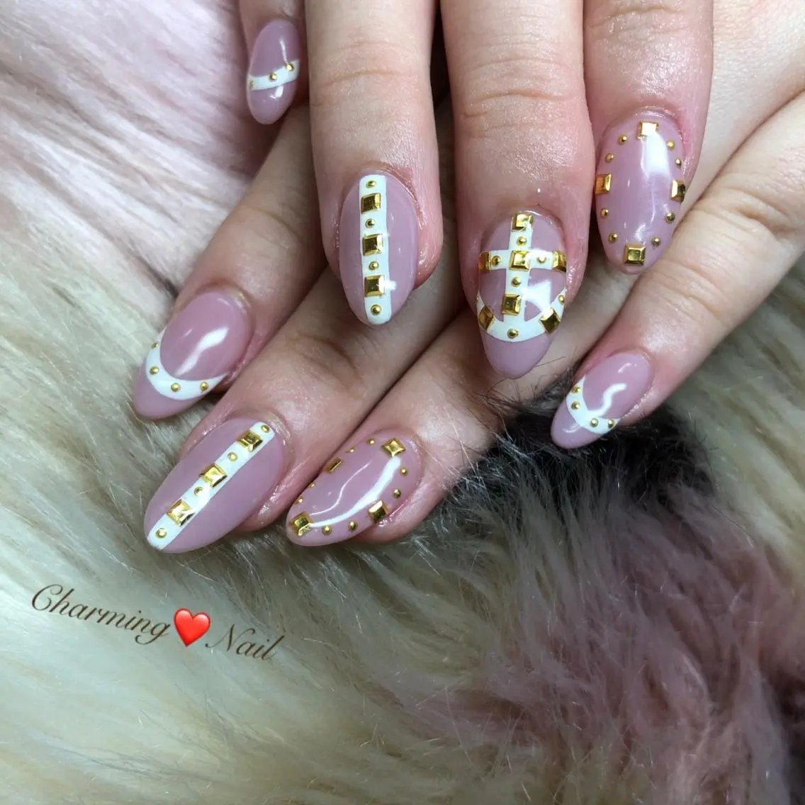 ネイル フレンチネイル ピンク スカルプネイル Nailist Amiのその他イメージ
