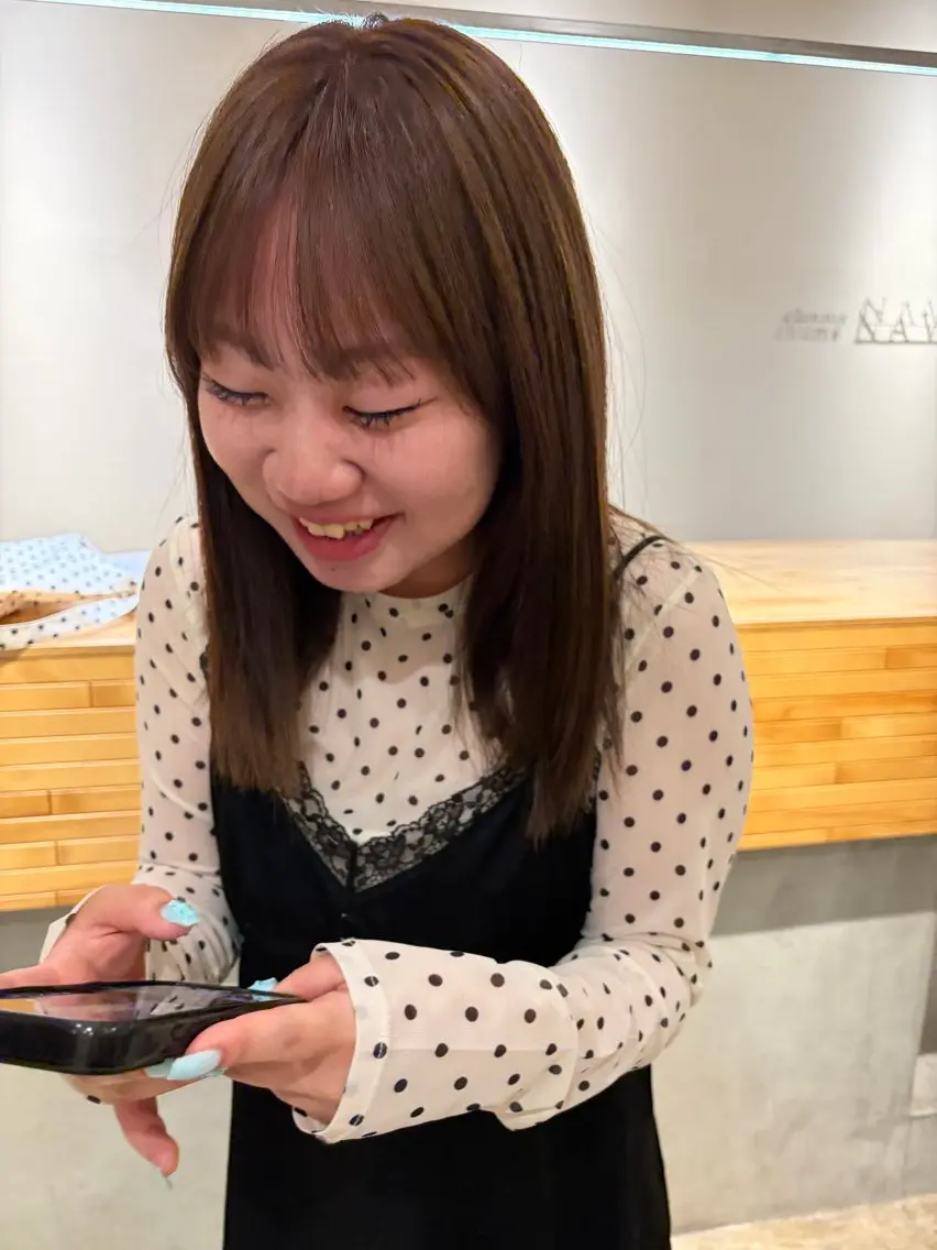 ミディアム ヘアカラー 松永 美春のヘアスタイル