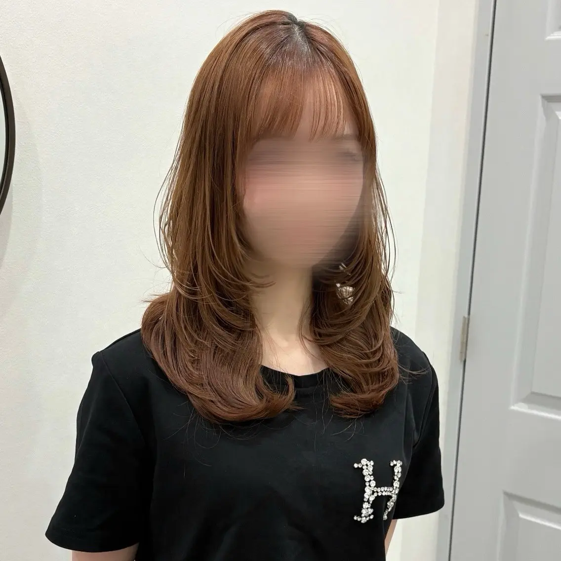 ミディアム ゆうな🎀 ／SOYON栄のヘアスタイル