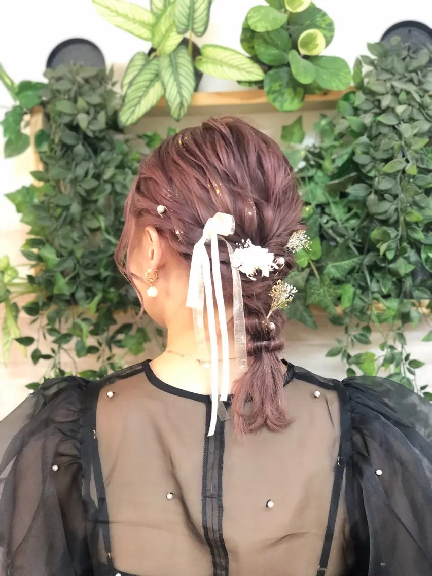 ヘアアレンジ AYA/ヘアセット/ メンズ/コーンロウのヘアスタイル