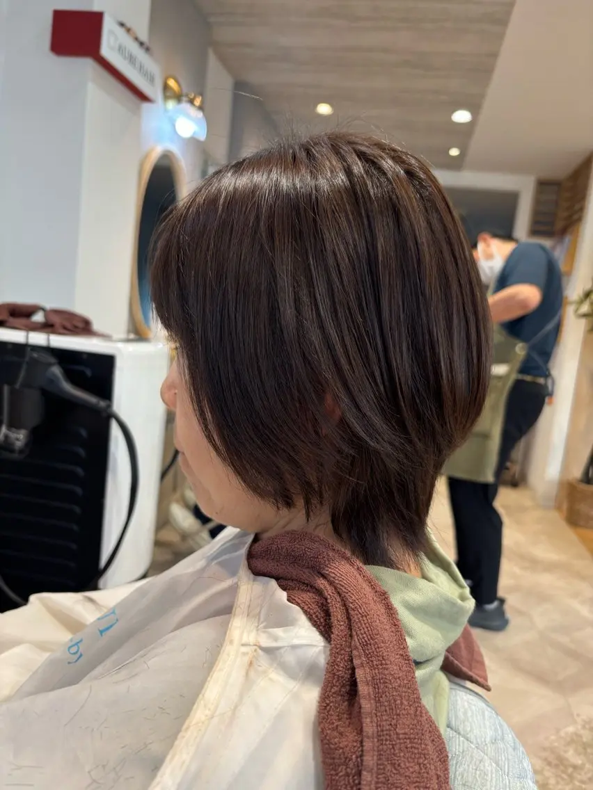 ミディアム 当時予約大歓迎ですよ ❤️フウちゃん❤️のヘアスタイル