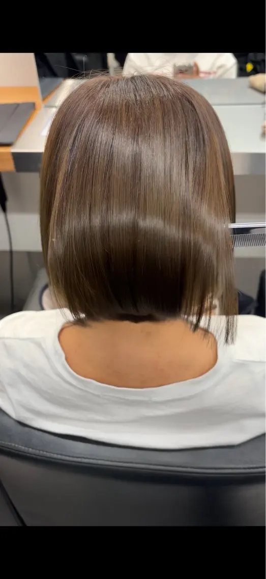 ショート ヘアカラー 髪質改善/銀座/ 当日予約🉑TOWAのヘアスタイル