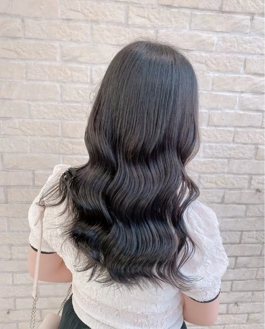 ロング ヘアカラー 🫧透明感カラー /艶髪すなお🧸のヘアスタイル