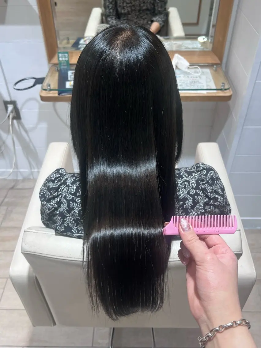 ロング カラー モデル募集 セイノチヒロのヘアスタイル