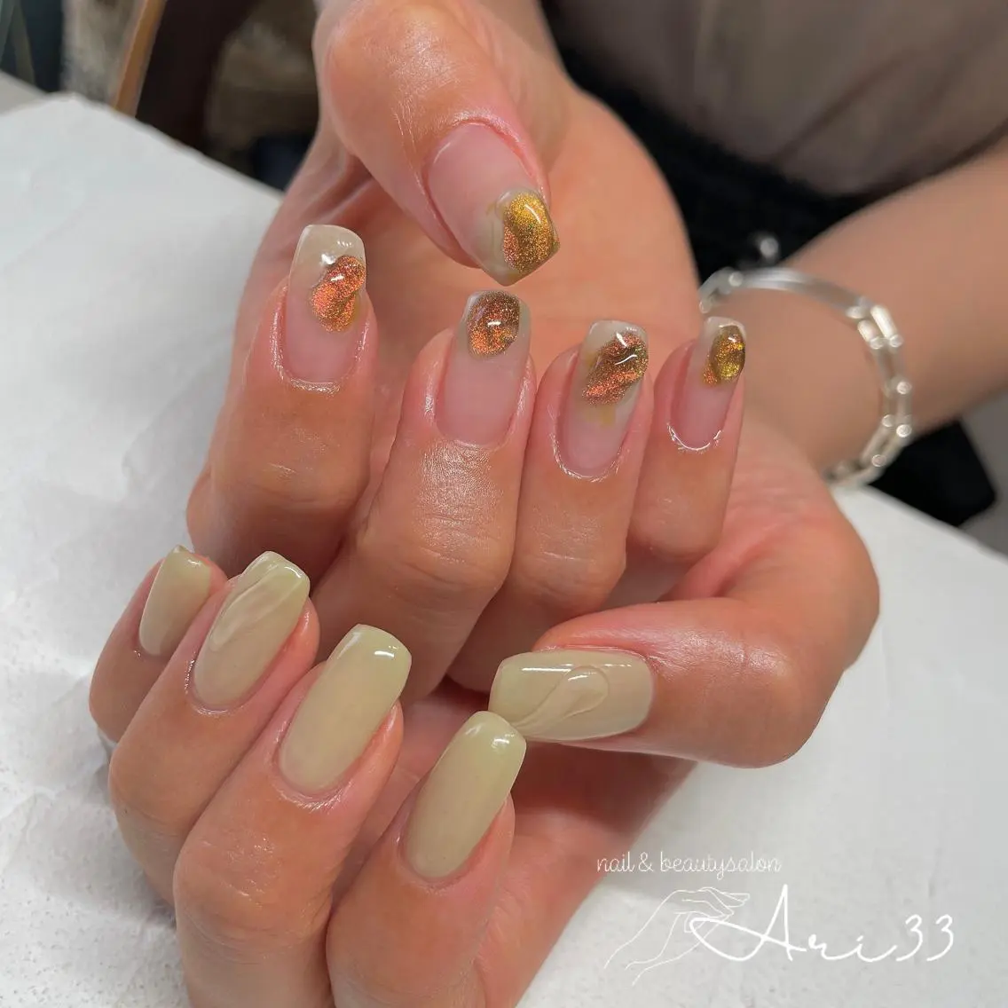 ネイル ハンドネイル プライベートサロン Ari33nailのネイルデザイン