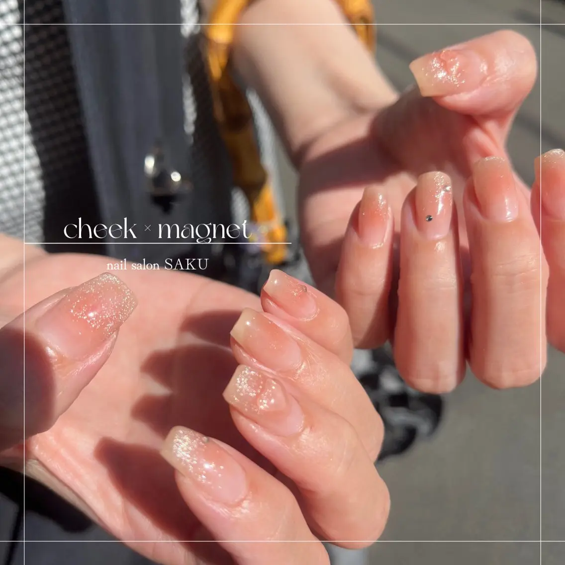 ネイル ニュアンスネイル シンプルネイル SAKU nail 作島茜のネイルデザイン