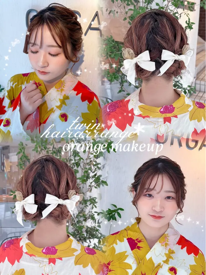 ヘアアレンジ ヘアセット 参列♡デートゆるふわ ヘアメイク🎀みゆうのヘアスタイル