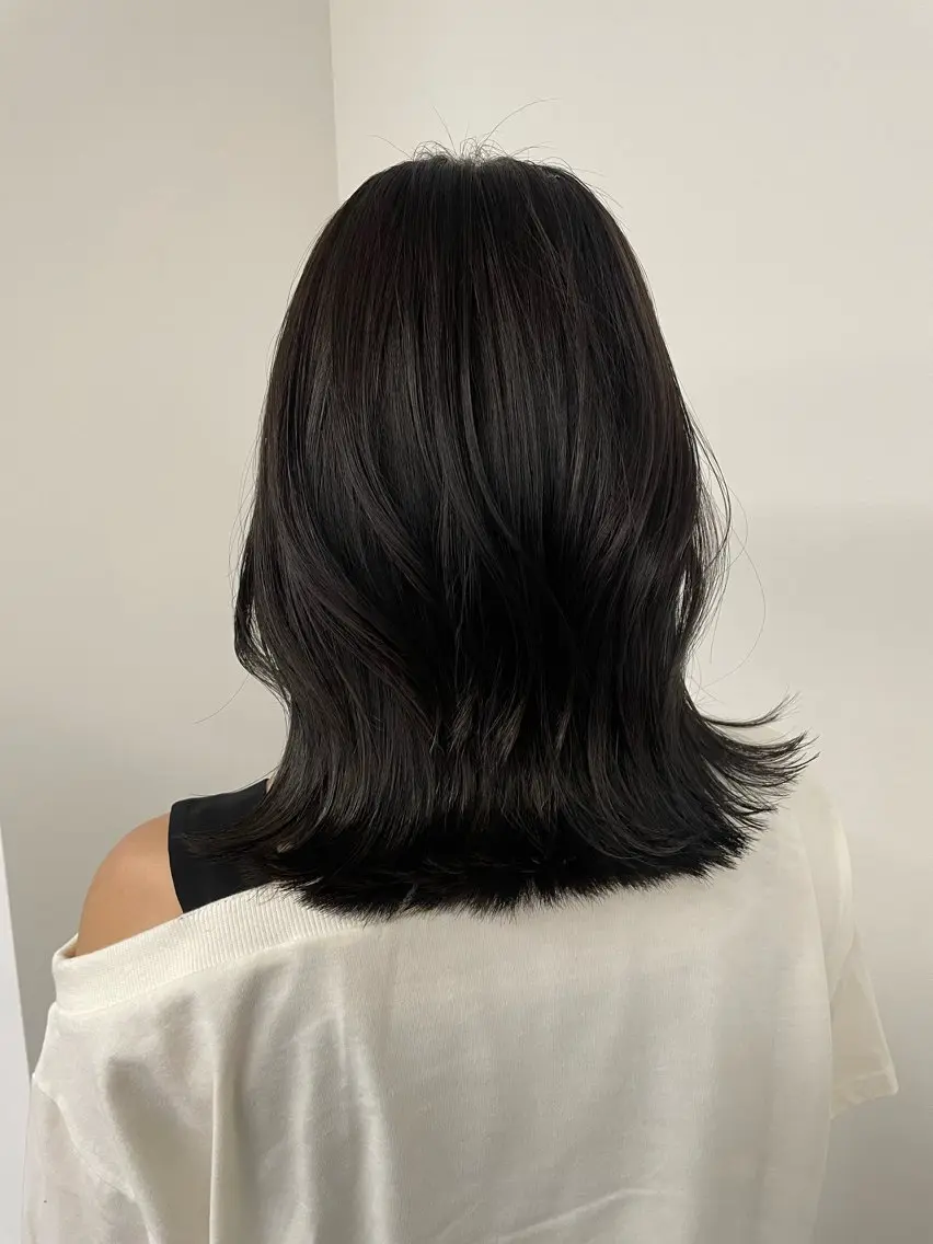 カラー グレージュ カラーモデル募集/ 森本明花のヘアスタイル