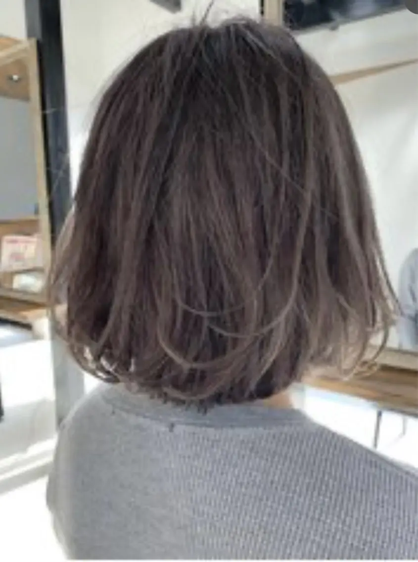 ショート カラー アッシュ ブリーチ ブリーチなしカラー 外国人風カラー メンズパーマ& ハイトーン特化谷村のヘアスタイル