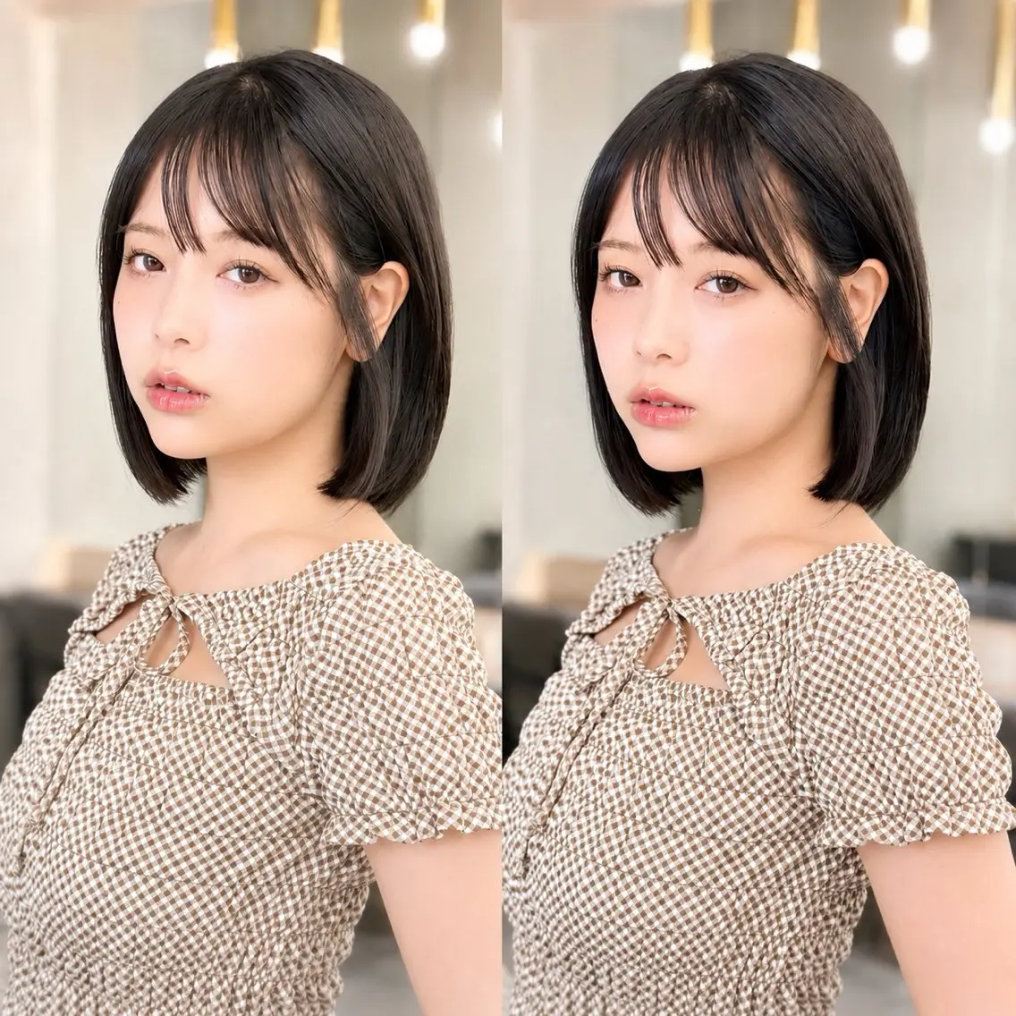 縮毛矯正 トリートメント 縮毛矯正❣️ボブ/ 池袋/おばかんのヘアスタイル