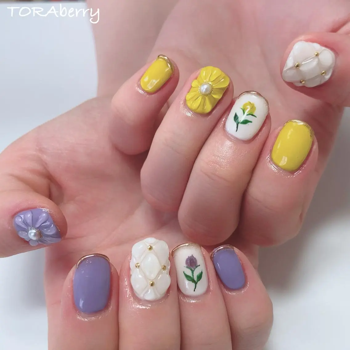 ネイル ハンドネイル ネイリスト なつみのネイルデザイン
