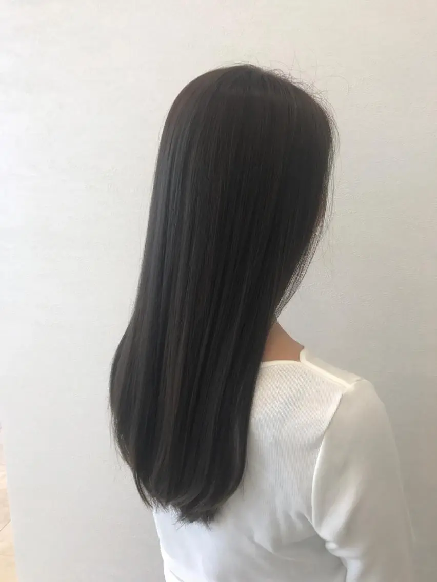 2回目以降の方も◎黒染めヘアカラーの写真