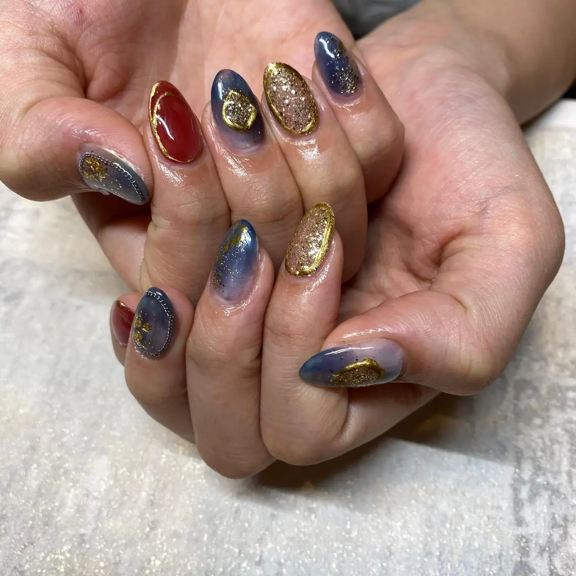 ネイル NORA nail UMEDA MAIのネイルデザイン