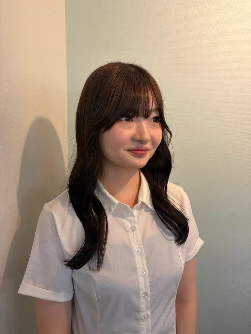 ロング カラー .•♬ ハルナ.•♬のヘアスタイル