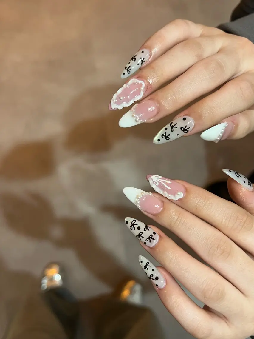3時間コース ：花やお好きなモチーフ等を立定的に制作し、個性をしっかり表現できるデザイン。長さだし要相談。の写真