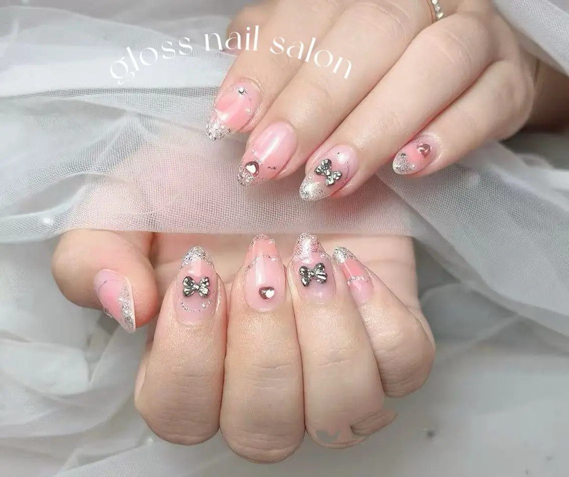 ネイル ハンドネイル ゆり🌷 gloss nailのネイルデザイン