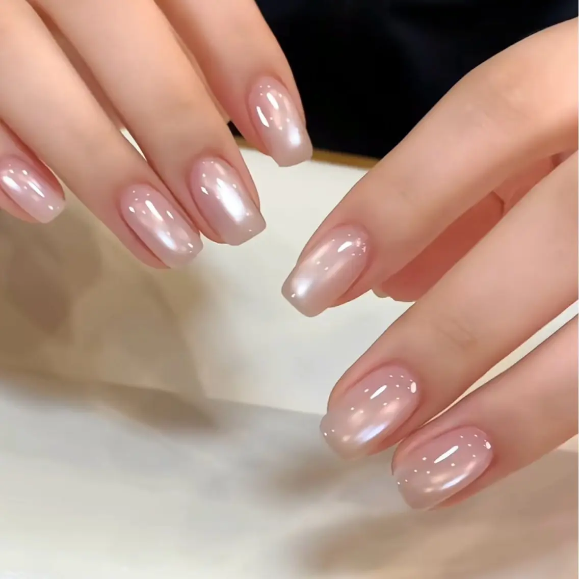 【Hand】水光マグネットネイル🌟の写真