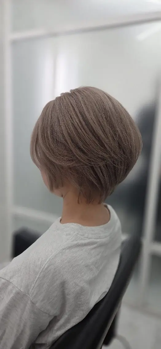 ショート カラー カット ヘアカラー トリートメント 🫧‪髪質改善🫧‪ 井原孝洋のヘアスタイル