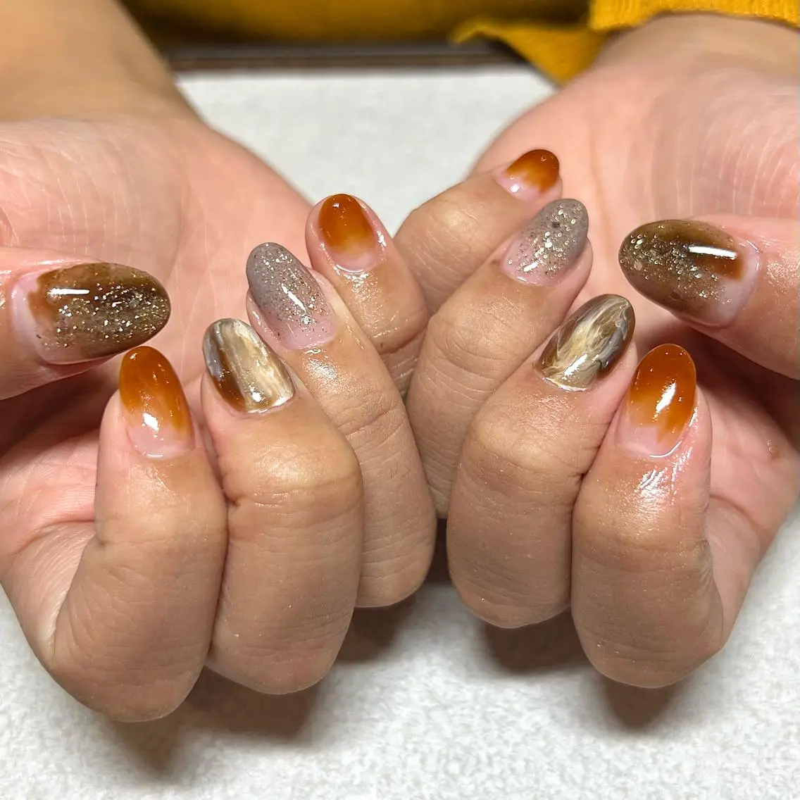ネイル ハンドネイル ネイルサロンSENE Hinahoのネイルデザイン